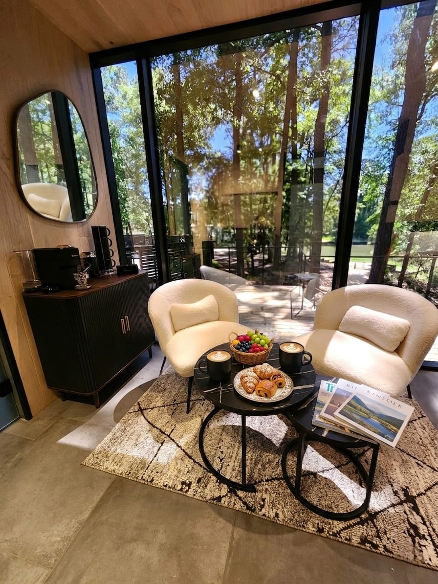 Interior seating area